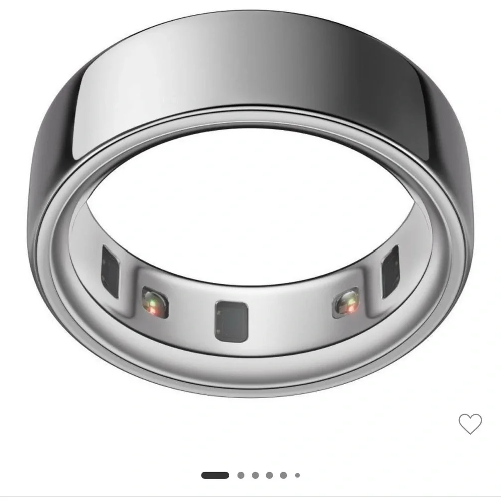 Oura Silver Wellness Ring Gen 4